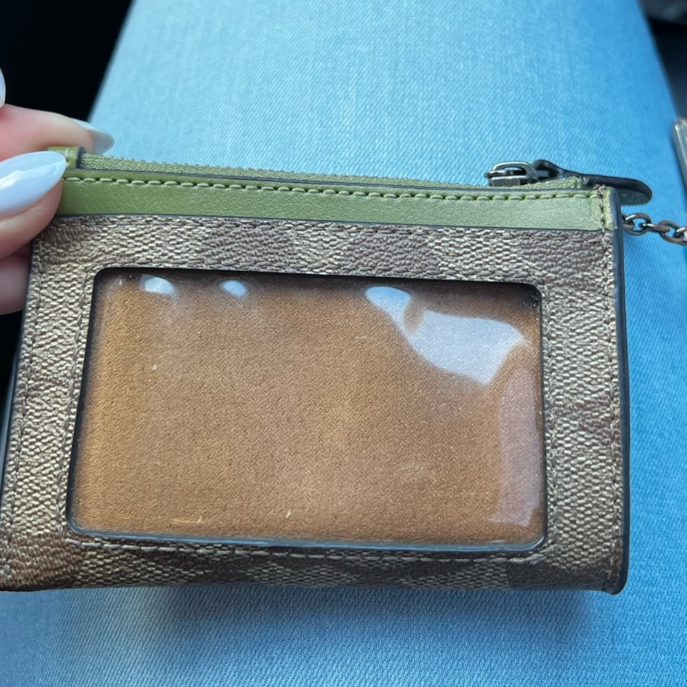 Coach wallet key chain
